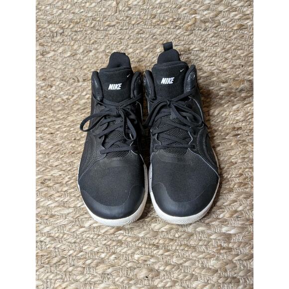 Nike Mens Fly By Mid 2 Black Athletic Basketball Shoes Sneakers Size 10 - Picture 4 of 11